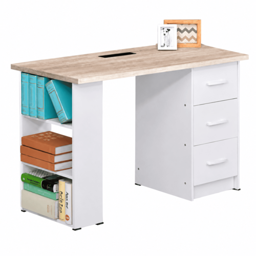 ATP-MTS-RK 12050-SOL OFFICE DESK-WHITE SOL  (1200 x 490 x 753)